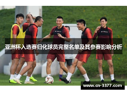 亚洲杯入选赛归化球员完整名单及其参赛影响分析