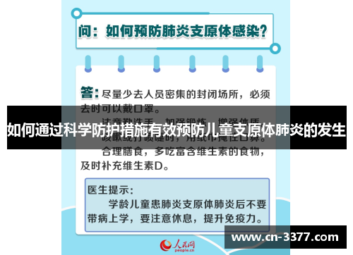 如何通过科学防护措施有效预防儿童支原体肺炎的发生