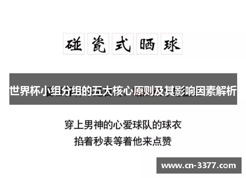 世界杯小组分组的五大核心原则及其影响因素解析
